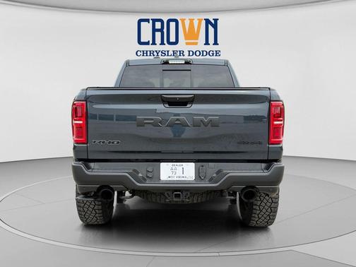 Forged Blue Metallic 2026 RAM 1500 RHO Crew Cab 4x4 5'7' Box
