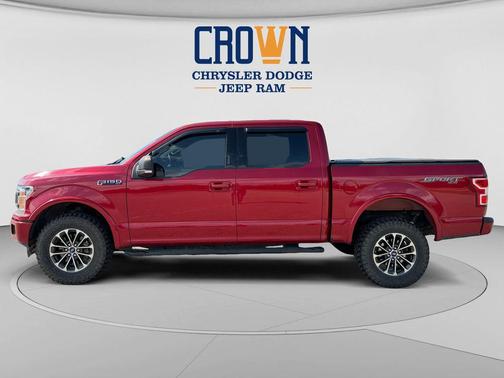 Red Metallic 2020 Ford F-150 XLT