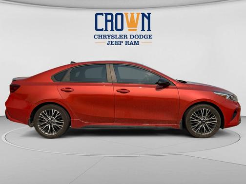 Fire Orange 2022 Kia Forte GT-Line