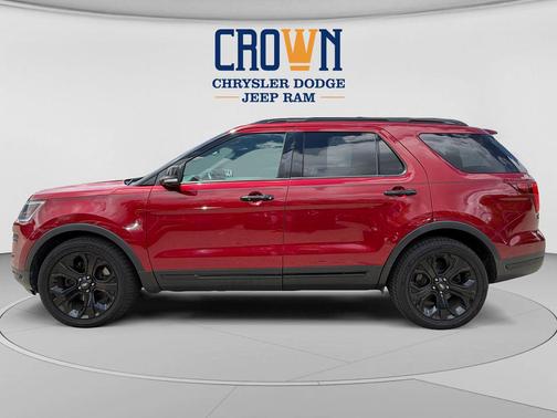 Ruby Red Metallic 2019 Ford Explorer Sport
