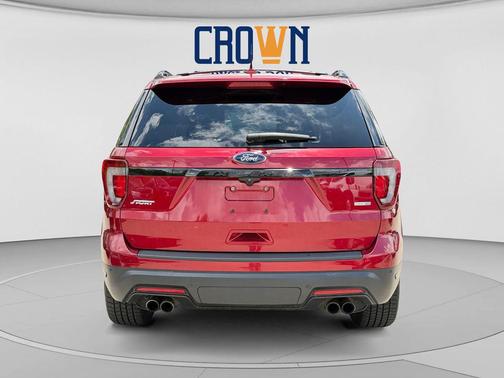 Ruby Red Metallic 2019 Ford Explorer Sport