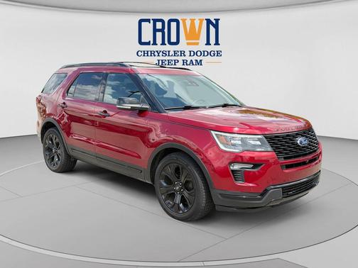 Ruby Red Metallic 2019 Ford Explorer Sport