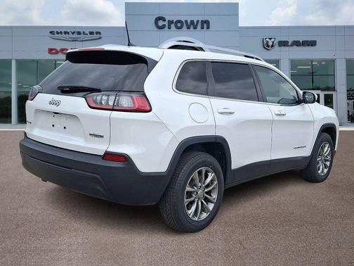 Bright White Clearcoat 2021 Jeep Cherokee Latitude Plus