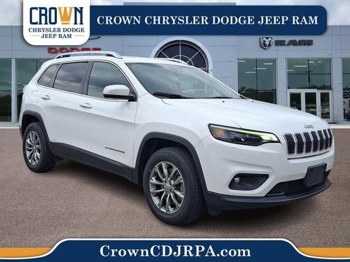 Bright White Clearcoat 2021 Jeep Cherokee Latitude Plus