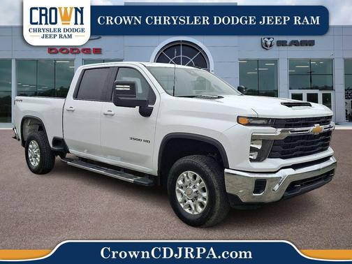 Summit White 2024 Chevrolet Silverado 3500 LT