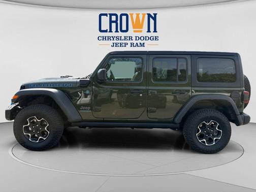 Sarge Green Clearcoat 2023 Jeep Wrangler 4xe Rubicon