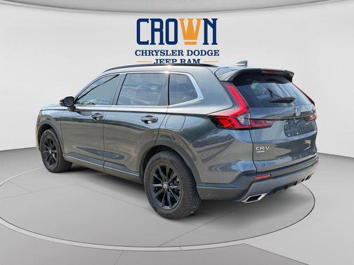 Gray 2024 Honda CR-V Hybrid Sport AWD