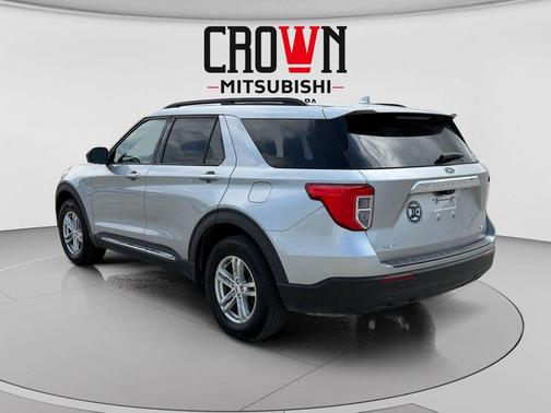 Silver Metallic 2020 Ford Explorer XLT