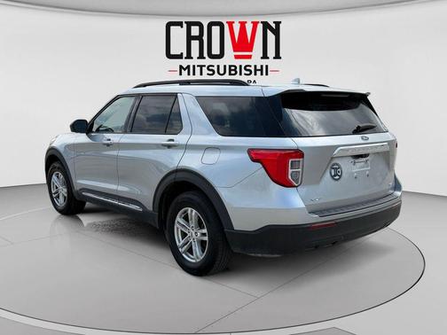 Silver Metallic 2020 Ford Explorer XLT