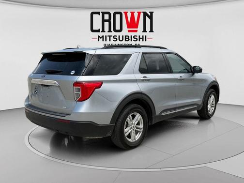 Silver Metallic 2020 Ford Explorer XLT