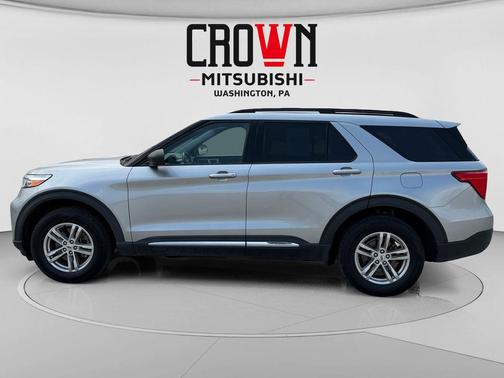 Silver Metallic 2020 Ford Explorer XLT