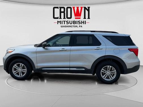 Silver Metallic 2020 Ford Explorer XLT