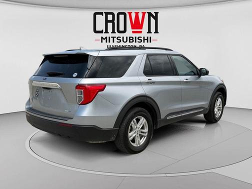 Silver Metallic 2020 Ford Explorer XLT