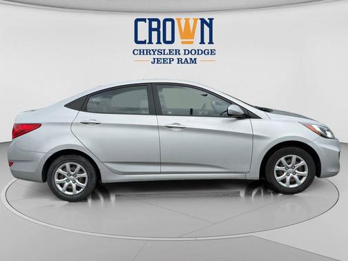 Ironman Silver Metallic 2013 Hyundai Accent GLS
