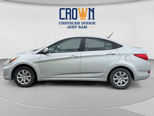 Ironman Silver Metallic 2013 Hyundai Accent GLS