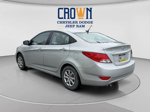 Ironman Silver Metallic 2013 Hyundai Accent GLS