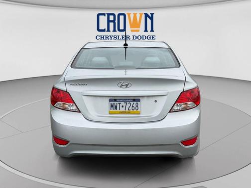Ironman Silver Metallic 2013 Hyundai Accent GLS