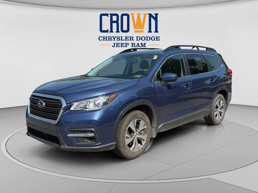 Abyss Blue Pearl 2020 Subaru Ascent Premium 8-Passenger
