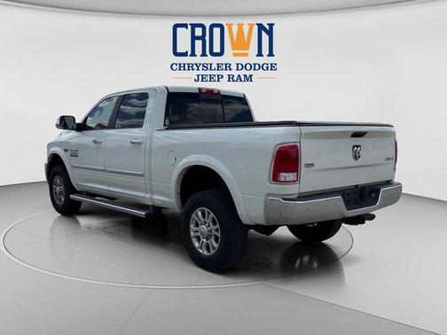 Pearl White 2018 RAM 2500 Laramie Crew Cab 4x4 6'4' Box