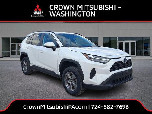 Ice Cap 2023 Toyota RAV4 Hybrid LE