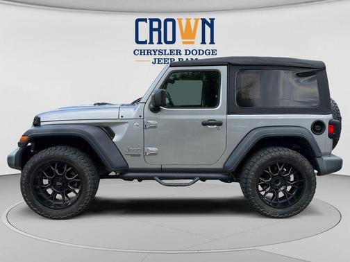Billet Silver Metallic Clearcoat 2018 Jeep Wrangler Sport