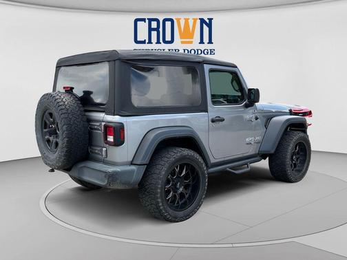 Billet Silver Metallic Clearcoat 2018 Jeep Wrangler Sport