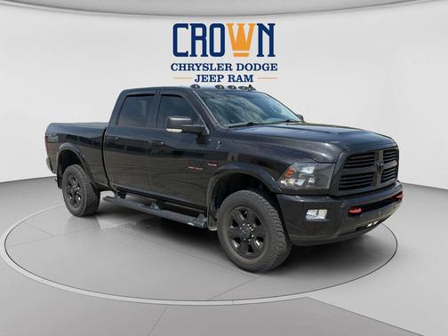 Brilliant Black Crystal Pearlcoat 2017 RAM 2500 Big Horn Crew Cab 4x4 6'4' Box