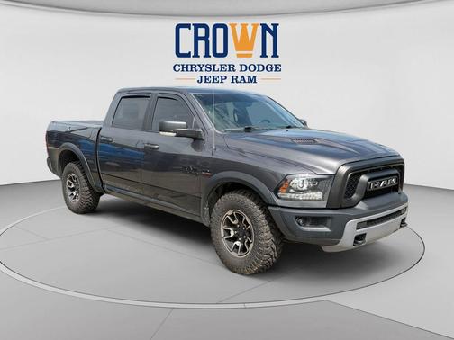 Granite Crystal Metallic Clearcoat 2017 RAM 1500 Rebel