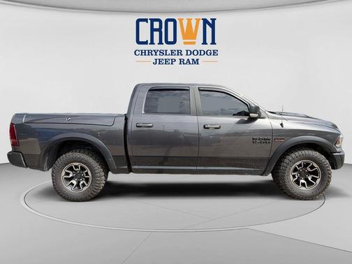 Granite Crystal Metallic Clearcoat 2017 RAM 1500 Rebel