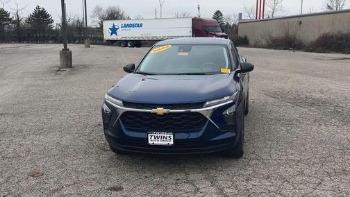 Blue 2024 Chevrolet Trax LS