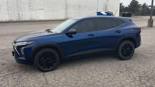Blue 2024 Chevrolet Trax LS