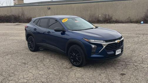 Blue 2024 Chevrolet Trax LS