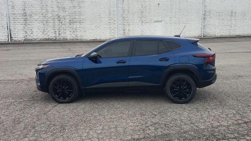 Blue 2024 Chevrolet Trax LS