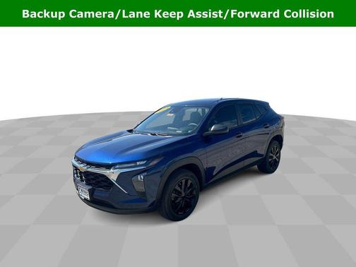 Blue 2024 Chevrolet Trax LS