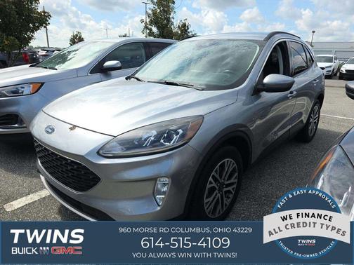 Silver 2021 Ford Escape SEL