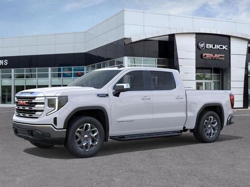 Summit White 2026 GMC Sierra 1500 SLE