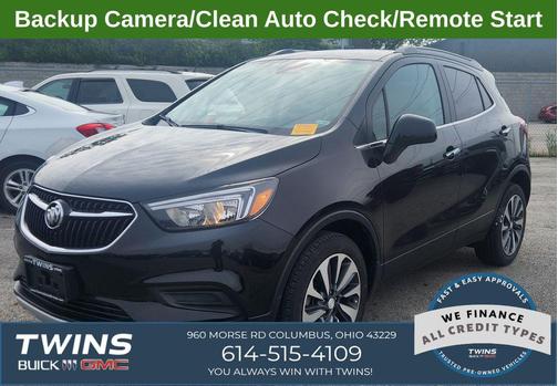 Black 2022 Buick Encore Preferred