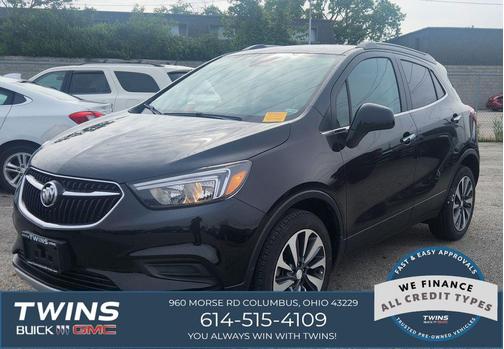 Black 2022 Buick Encore Preferred