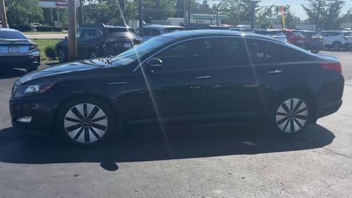 Black 2012 Kia Optima SX