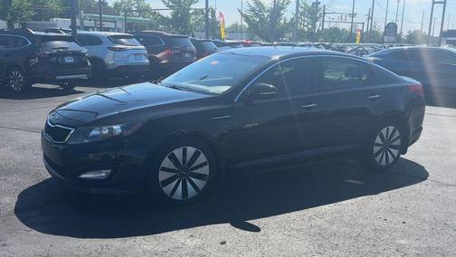Black 2012 Kia Optima SX