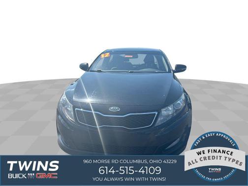 Black 2012 Kia Optima SX