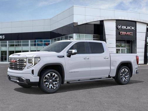 Glacier White Tricoat 2026 GMC Sierra 1500 Denali