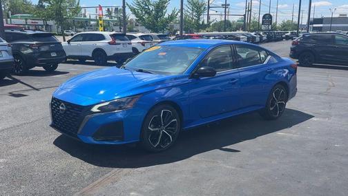 Blue 2025 Nissan Altima SR FWD
