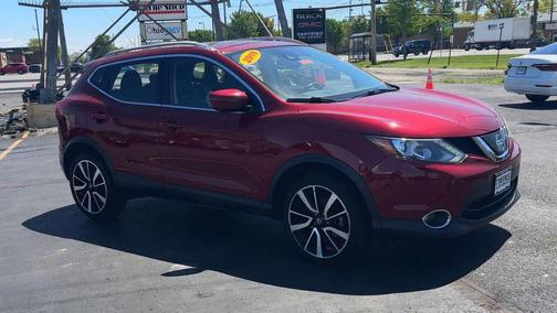Red 2019 Nissan Rogue Sport SL