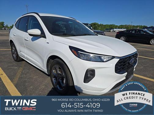 White 2023 Ford Escape ST-Line Select