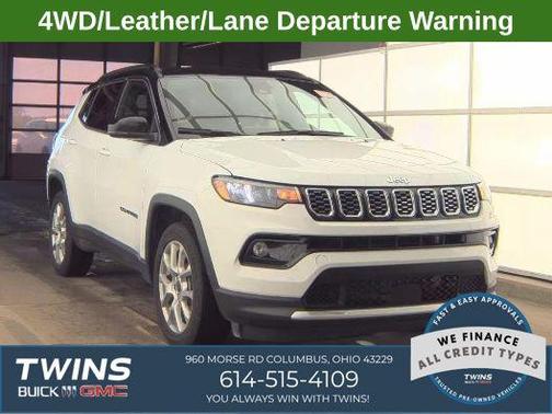 White 2025 Jeep Compass Limited