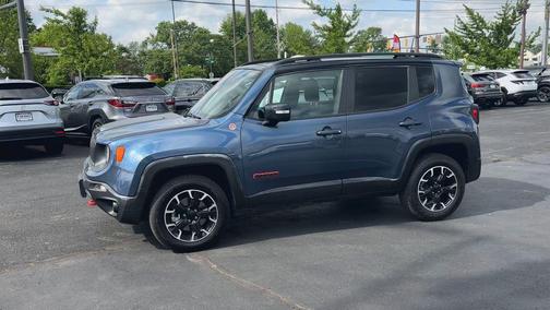 Blue 2023 Jeep Renegade Trailhawk