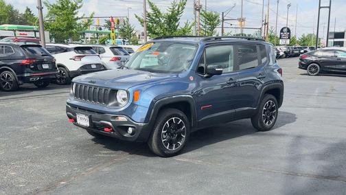 Blue 2023 Jeep Renegade Trailhawk
