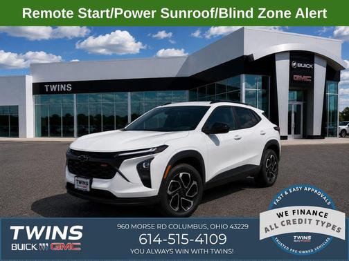 White 2024 Chevrolet Trax FWD 2RS