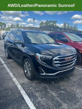 Ebony Twilight Metallic 2021 GMC Terrain SLT